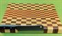 Board #962 Exotic Hardwood End Grain Cutting Board 15 1/2 x 12 1/2 x 1 5/8 - $94.99